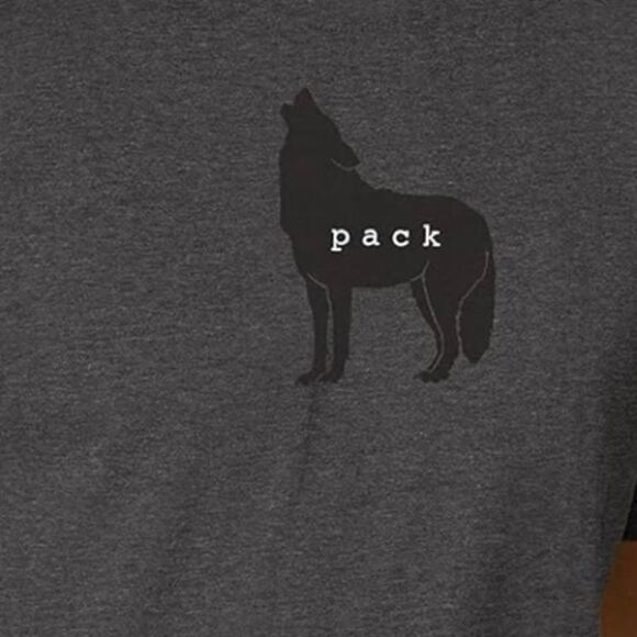 WOLFPACK MENS TEE SHIRT BY PRANA. Small - Picture 1 of 4